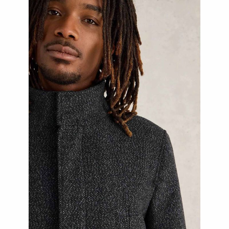 White Stuff Wool Funnel Coat image number 2